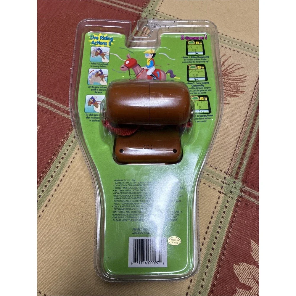 NEW Vtg 1980's SMART JOCKEY TS 097 Handheld Video Game Mattel Nintendo